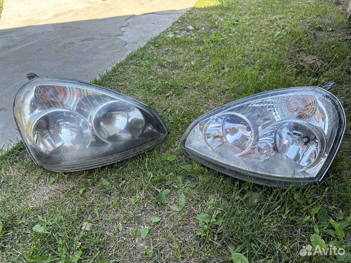 Передние, задние фары на приору
