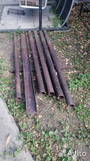 Столбы и швеллер б/у