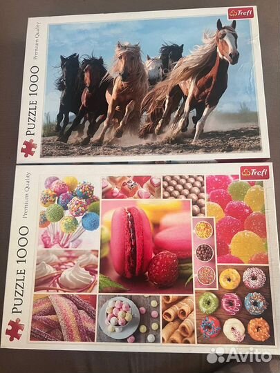 Пазлы trefl 1000