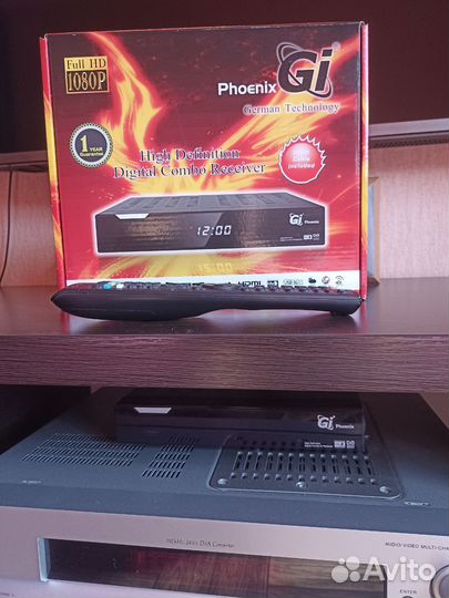 Спутниковый ресивер GI Phoenix + usb Wifi адаптер