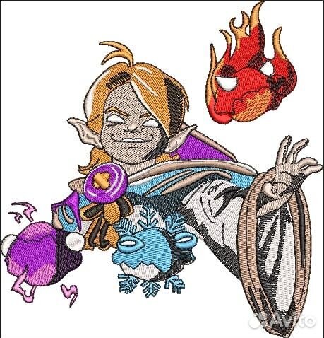 Машинная вышивка (разработка дизайнов )