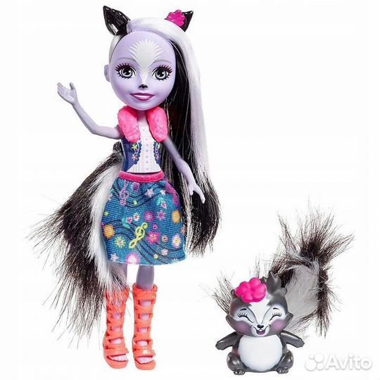 Enchantimals кукла шалфей рок-концерт FRH41