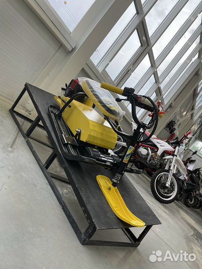 Миниснегоход promax XL (двухместный) желтый