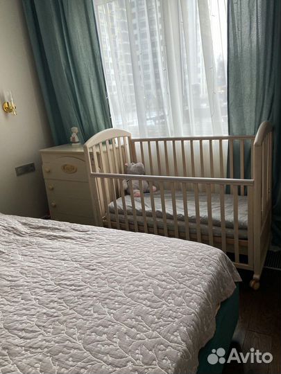 Детская кроватка и комод Pali Zoo