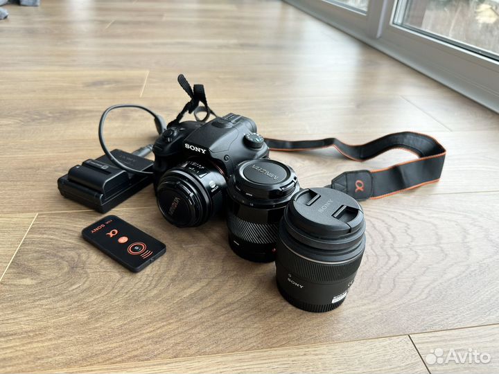 Sony Alpha SLT-A65 Kit 18-55mm+допы