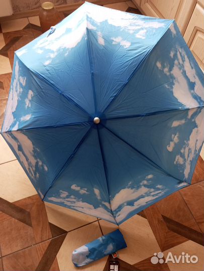 Зонтик женский автоматический разноцветные