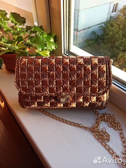 Сумочка из рафии