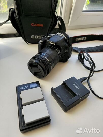 Зеркальный фотоаппарат canon eos 600d kit 18 135