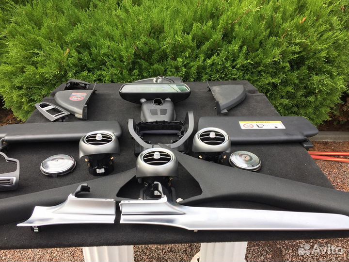 Пластик в салон w205 C205