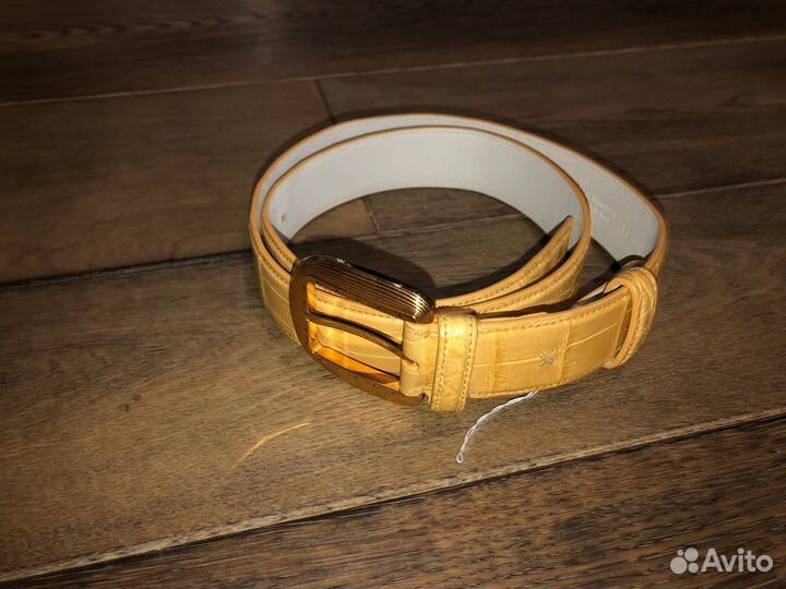 Ремень крокодил Steffano Ricci (оригинал)