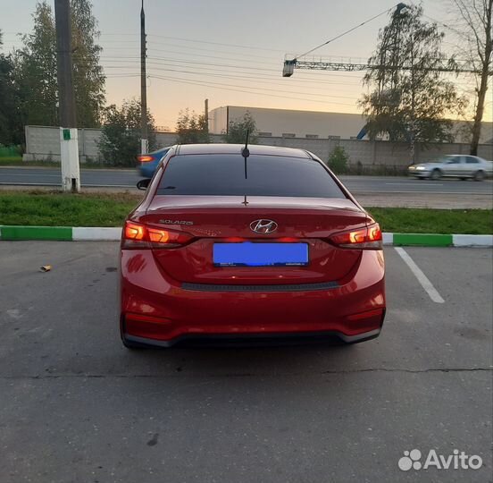 Hyundai Solaris 1.4 AT, 2018, 102 000 км