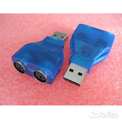 Новые, Переходник с USB на ps2