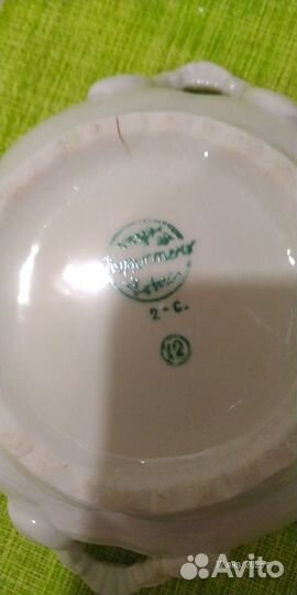 Соусница с крышкой СССР