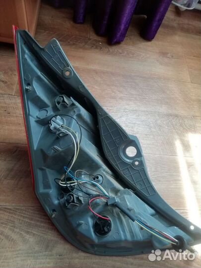 Задний фонарь hyundai solaris хэтчбек