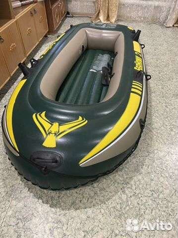 Надувная лодка seahawk 2 + вëсло разборное двойное