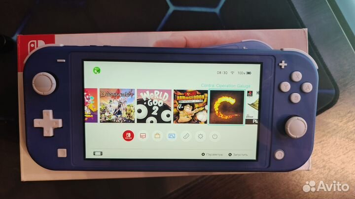 Nintendo switch lite чипованая