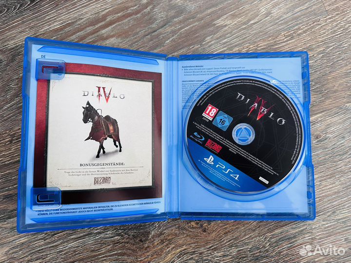 Диск Diablo 4 PS4/PS5