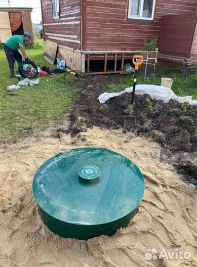 Установка септика под ключ