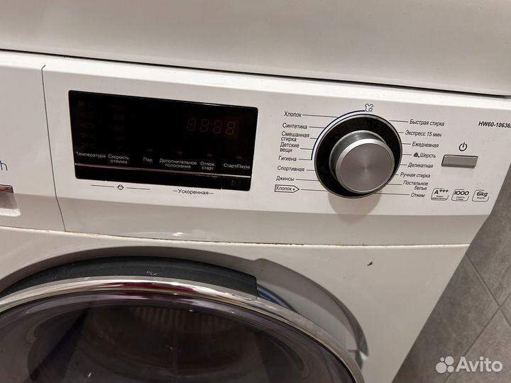 Стиральная машина haier
