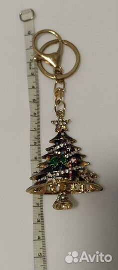 Брелок для ключей Новогодний Ёлочка