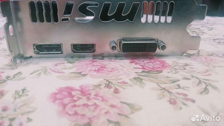 Видеокарта MSI nvidia GeForce GTX 1050 2G OC