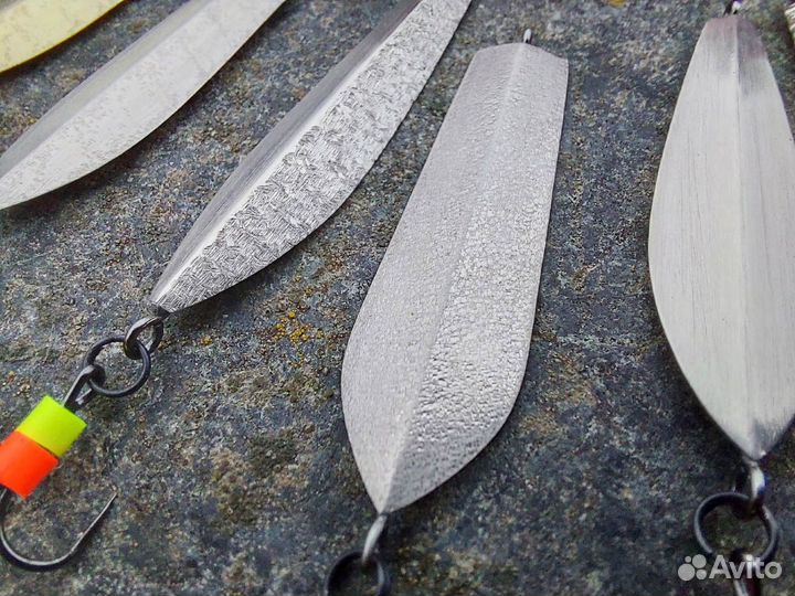 Зимние блесны ручной работы на окуня 10шт