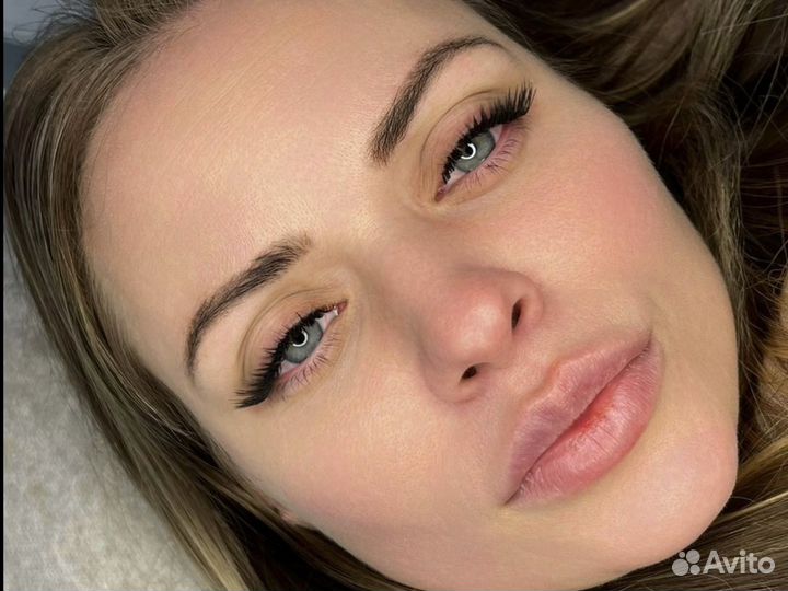 Наращивание ресниц ламинирование