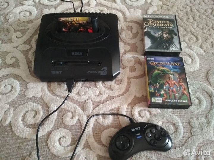 Игровая приставка sega mega drive 2