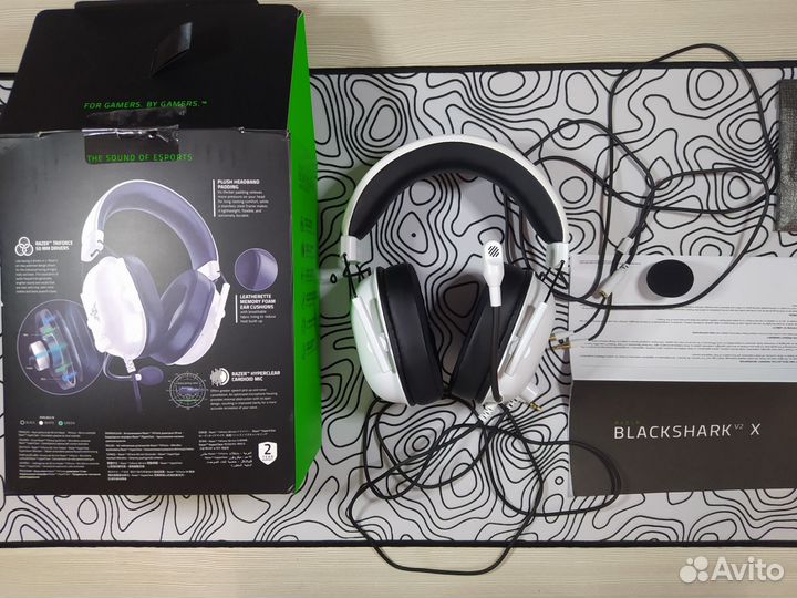 Наушники с микрофоном razer blackshark v2 X