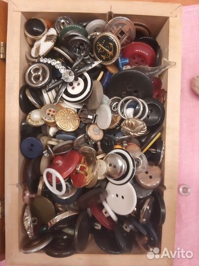 Старинные пуговицы, пуговицы СССР, разные