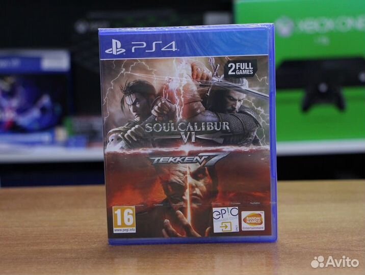 SoulCalibur VI (6) + Tekken 7 (PS4, русские субтит