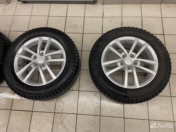 Зимние колеса на дисках r16 skoda volkswagen