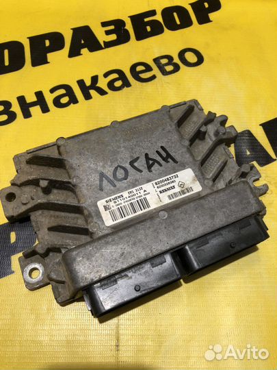 Блок управления двигателем Рено Логан