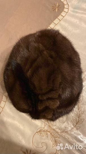 Берет женский норковый