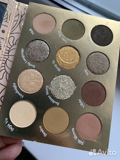 Палетки теней Urban Decay, ColourPop