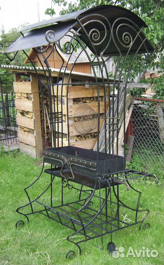 Мангал С крышей