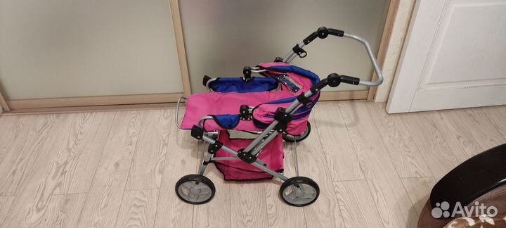 Коляска-трансформер для кукол