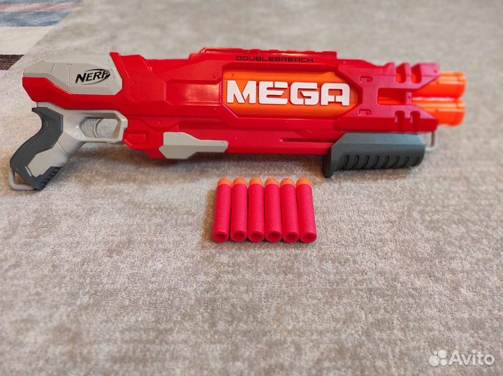 Бластер Nerf(Нёрф) Mega Doublebreach )