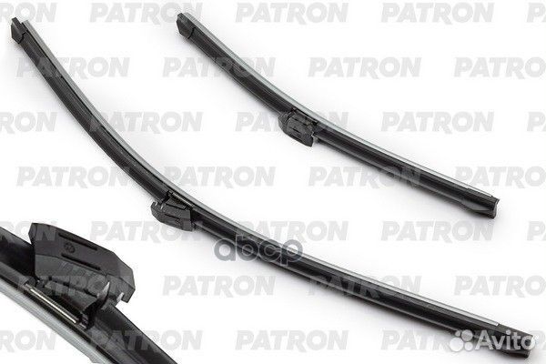 Щетки стеклоочистителя 65см + 40см к-кт плоская