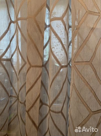 Тюль новый Геометрия