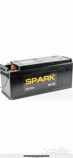 Аккумулятор 132 ah Spark