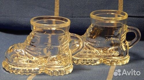 Стопки стеклянные