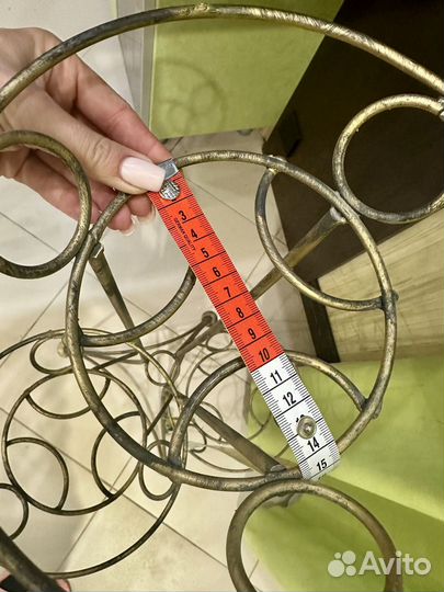 Подставка для цветов напольная металлическая