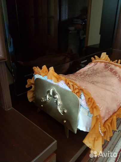 Немецкая кровать из 70-х годов и новая постелька