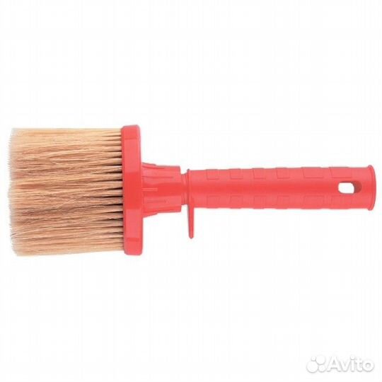 Кисть маховая, км 80, натуральная щетина, пластико