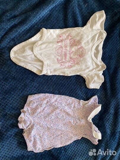 Детские вещи пакетом от 0 до года для девочки