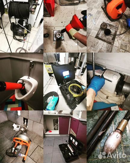 Прочистка канализации Засор, Чистка труб