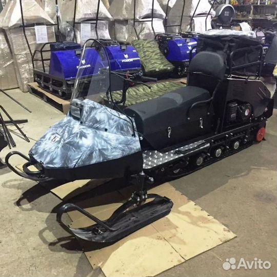 Мотобуксировщик Бурлак-М Егерь Centro M 18.5 л.с