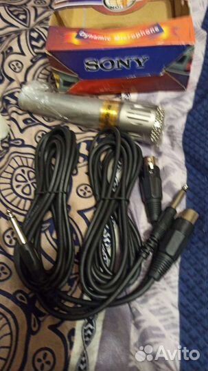 Микрофон новый SoNy -260(комплект2 штуки)
