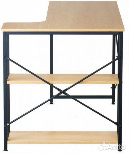 Компьютерный стол со стеллажом